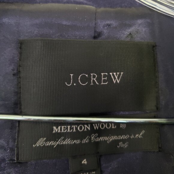 J Crew Peacoat Size 4 - Picture 5 of 5